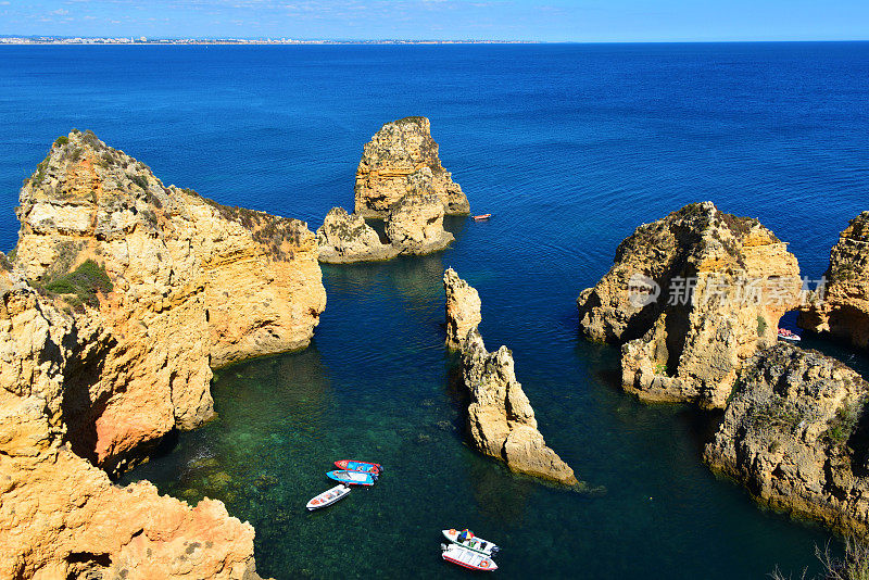 Ponta da Piedade，风景优美的岩层——葡萄牙阿尔加维